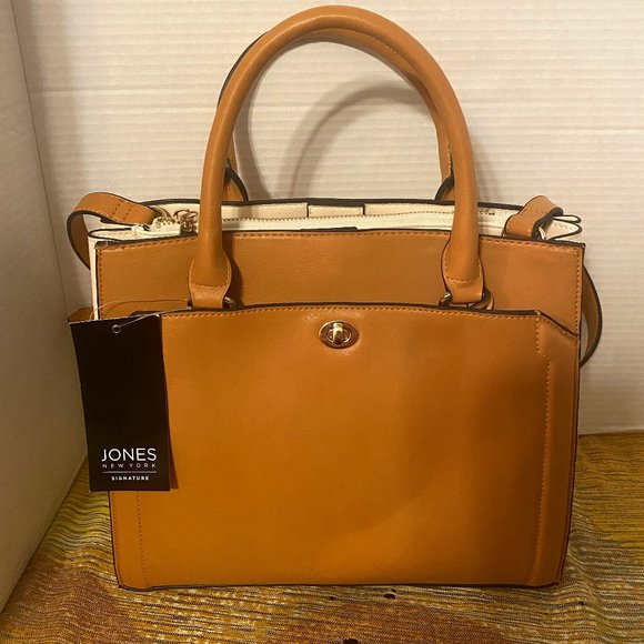 Jones New York Priscilla Satchal  Bag Vachette - Picture 1 of 10